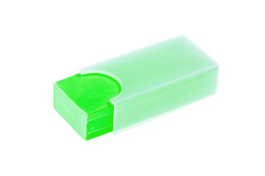 green shool eraser