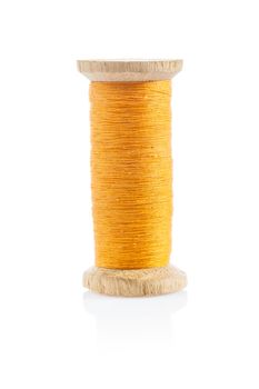 orange sewing thread