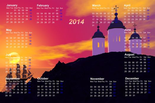 calendar 2014 greece
