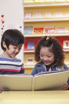 Two Students Reading