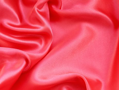 Smooth Red Silk can use as background 