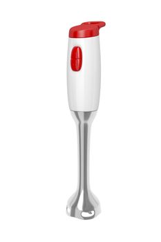 Hand blender isolated on white background