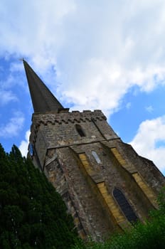 13th century church in the small village of Cuckfield,Sussex,England.