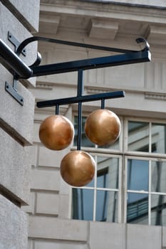 Traditional Pawn Broker Sign