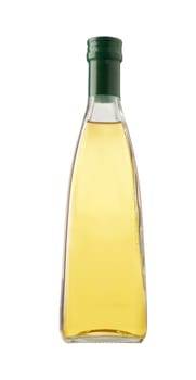 Olive oil bottle. Isolated on white background