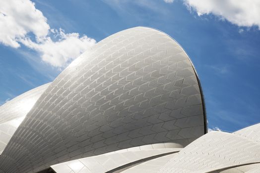 sydney opera house detail in australia