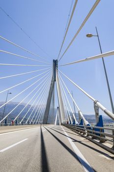 Largest cable stayed bridge in world, located in Patras city in Greece. Also known as Rion-Antrion bridge. 