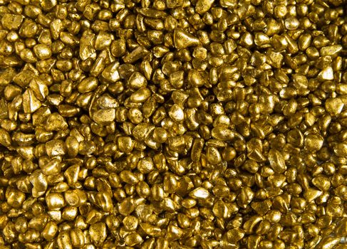gold decorative stones, texture background