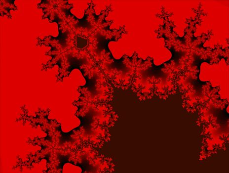 Digital Illustration of a Fractal