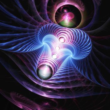 Digital Illustration of a Fractal