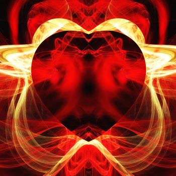 Digital Illustration of a Fractal