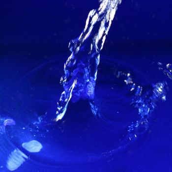 macro water splash  nature background