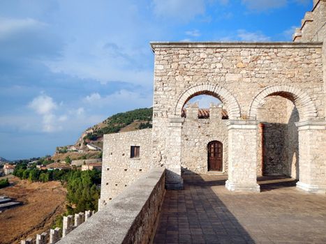 A glimpse from the Castle of Caccamo.