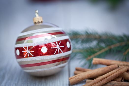 festive glitter christmas decoration bauble seasonal winter holidays