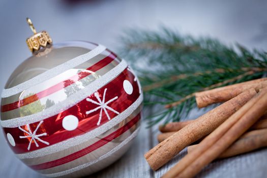 festive glitter christmas decoration bauble seasonal winter holidays