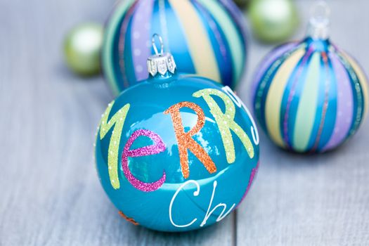 festive glitter christmas decoration bauble seasonal winter holidays
