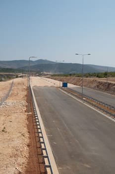 Construction of a highway