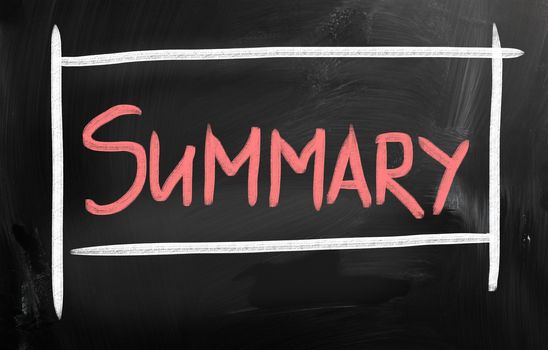 summary concept