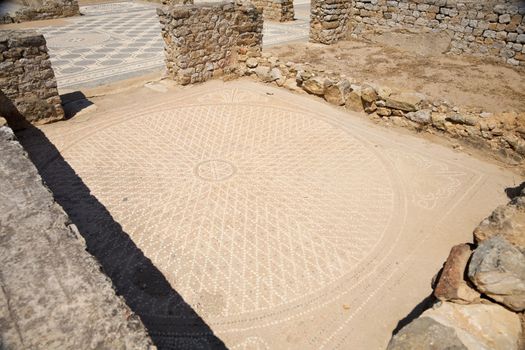 public ruins of Empuries ancient greek and roman city at Catalunya Spain