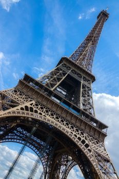 Eiffel Tower in Paris. France..