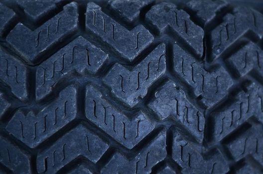 Close up of car tire texture background