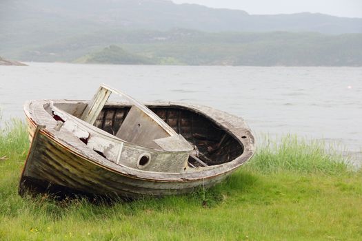 Old fishing boat