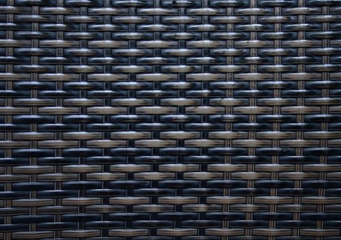 Modern and contemporary plastic weave fabric pattern or texture