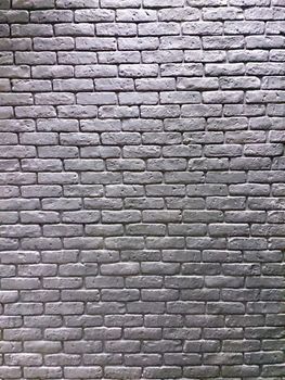 Silver brick wall background