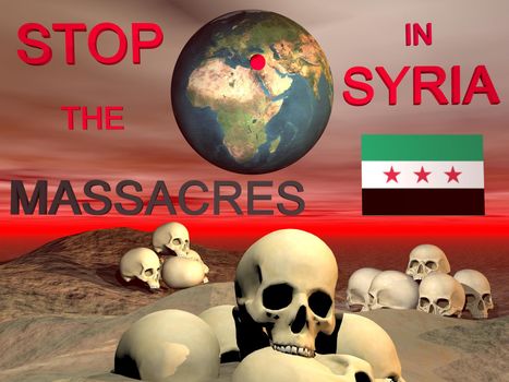syria flag free