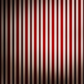 Red and white striped abstract background