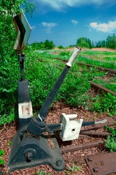 manual gear change of direction of the train