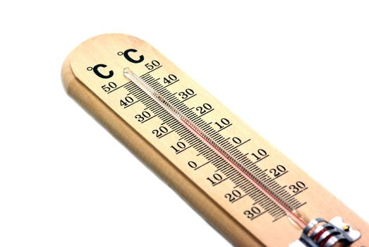 Thermometer isolated on a white background
