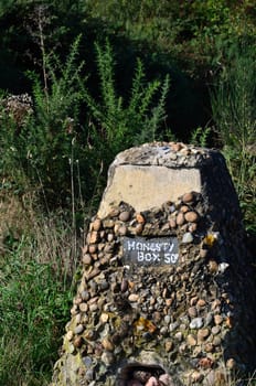 Stone Honesty Box