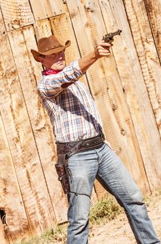 SOUTH WEST - A cowboy takes time to rest and reflect. 