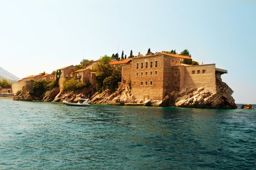 Island of Sveti Stefan -resort-island - Montenegro