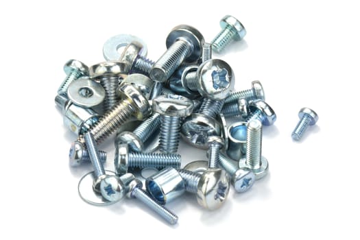 A bunch of different screws