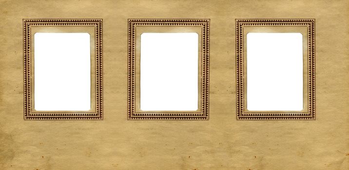 Three Vintage Frames for Photography