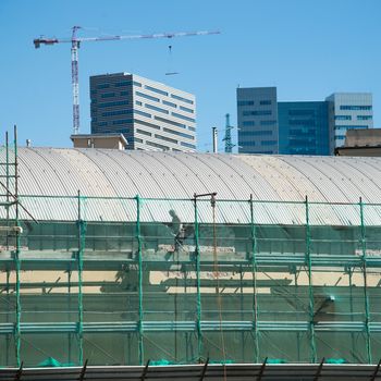 building under construction