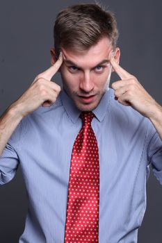 Portrait of young business man