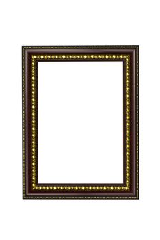 Picture frame on a white background