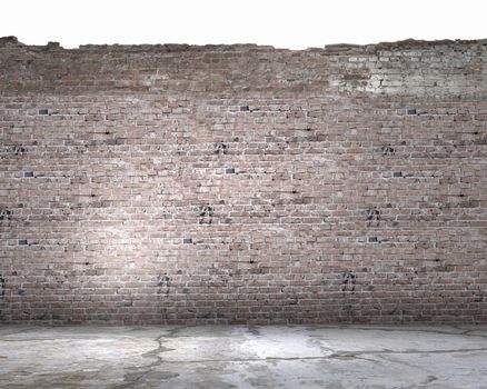 Background image of brick wall. Place for text