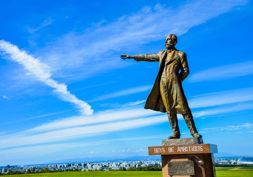 Professor Clark Statue in Sapporo Japan1