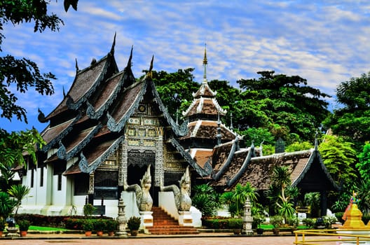 The church of Wat Chediluang