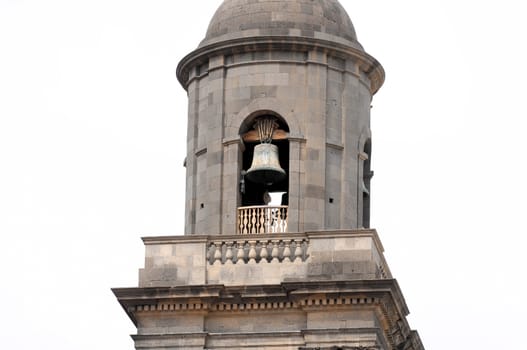 A Roof of an Old Church; in Canary Islands; Spain