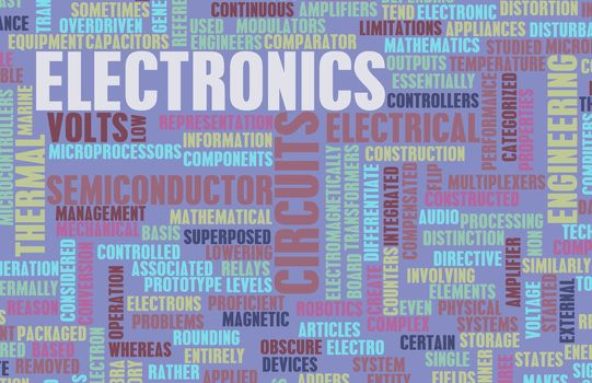 Electronics Industry and Other Business Terms Art