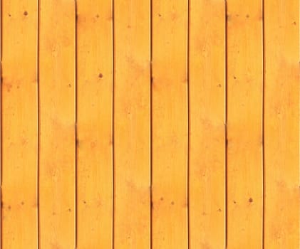 Picket fence made of pine wood as a seamless tileable texture