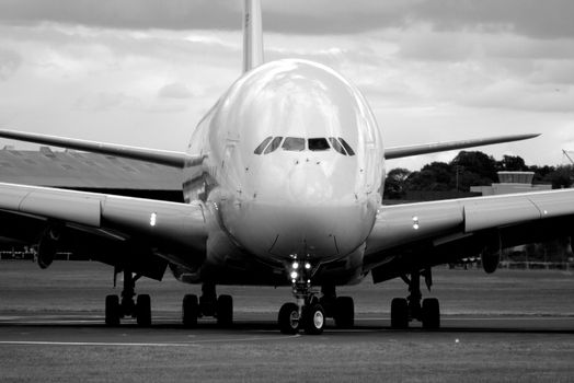 Beautiful Airbus photo at Farnborough