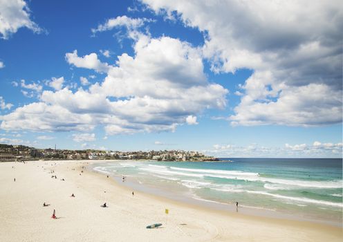 bondi beach view in sydney australia