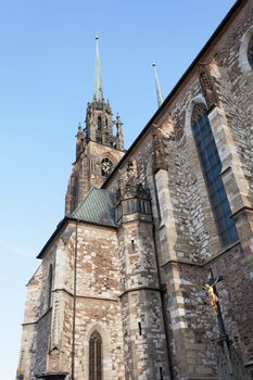 temple sacred Peter and Pavel in Brno, the Czech Republic