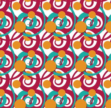 Abstract Seamless Pattern made in 2d software